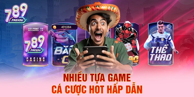 Danh mục game cá cược hấp dẫn tại ev99